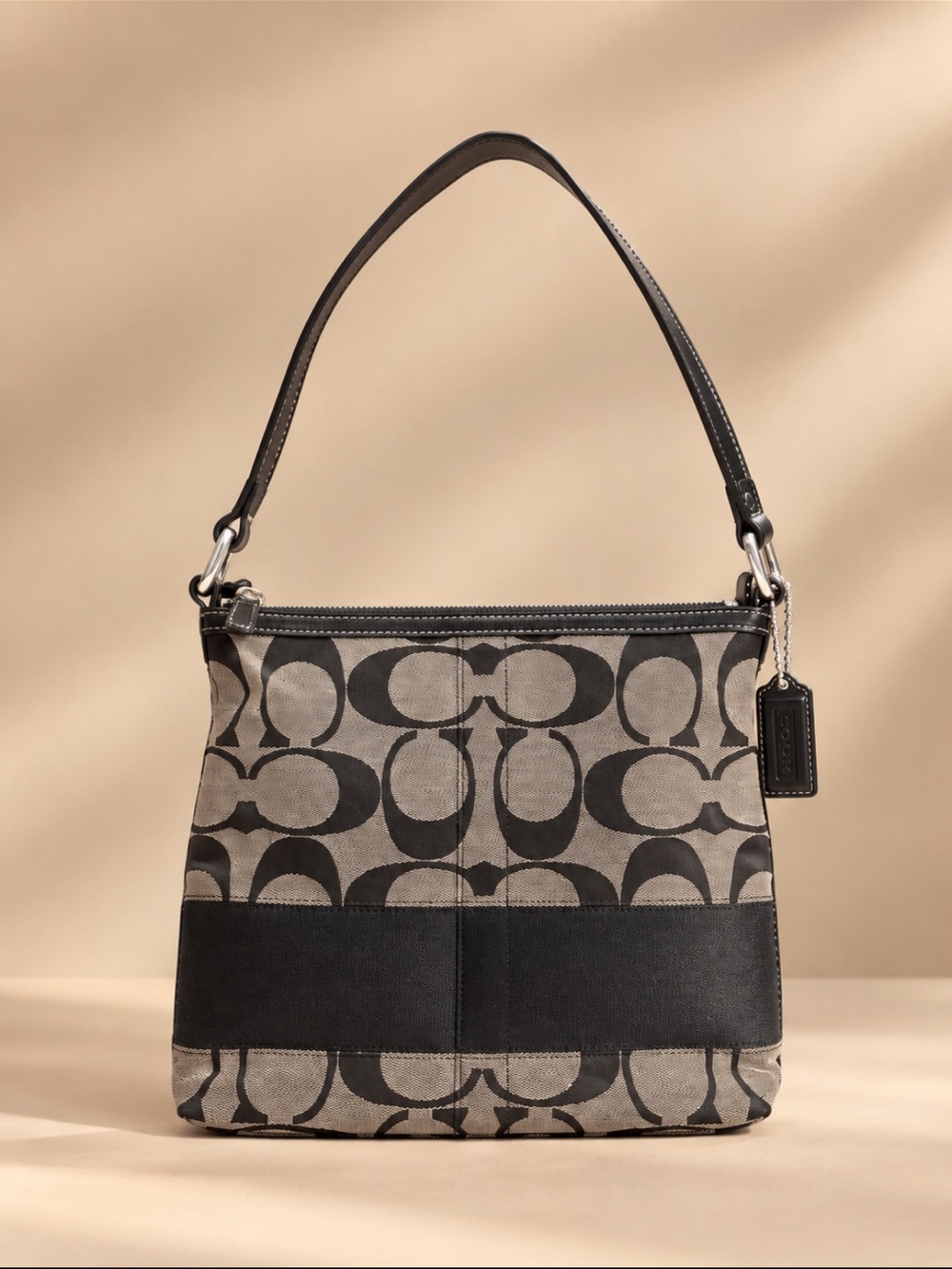 COACH Classic Monogram Shoulder/Crossbody Bag